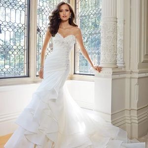 Sophia Tolli Y21437 wedding dress size 10 “Sally”
